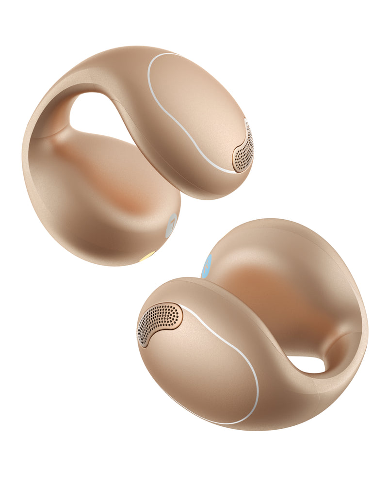 Căști Open-Ear Clip-On Soundcore C40i 21h IPX4 Design Flexibil - Anker Auriu
