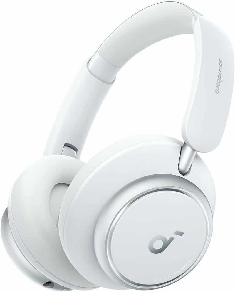 Casti Wireless Over-Ear Anker Soundcore Space Q45 ANC Adaptiv Hi-Res alb - imagine produs