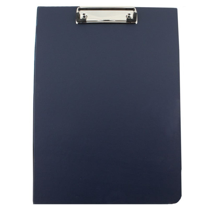 Clipboard Dublu A5 Albastru marca Daco cu copertă protectoare și clemă metalică