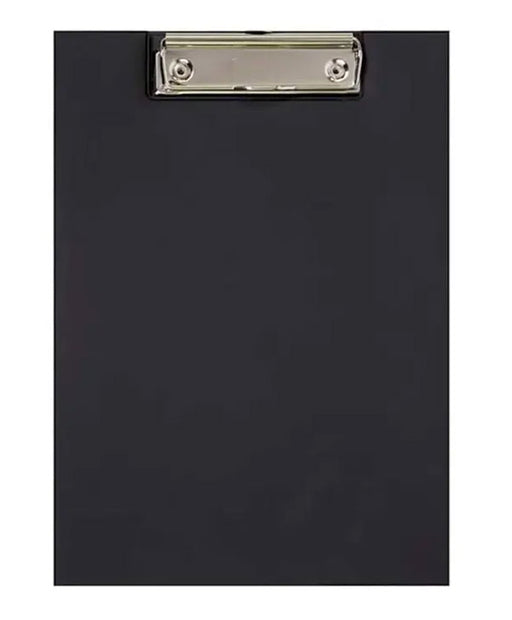 Clipboard Dublu A5 Negru marca Noki cu copertă protectoare și clemă metalică
