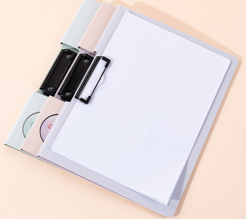 Clipboard Dublu Foam Culori Macarons - Deli