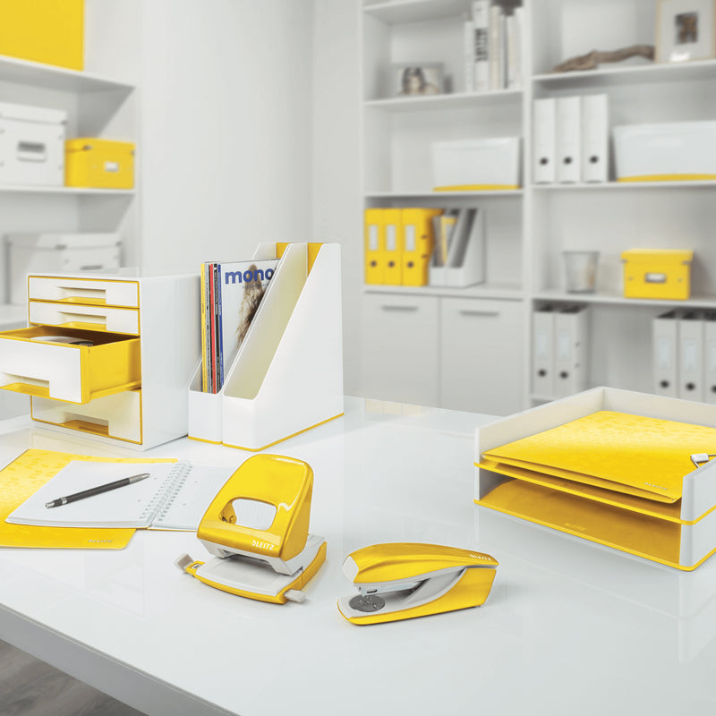 Clipboard Dublu Galben WOW - Leitz