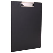 Clipboard Simplu Negru marca Deli cu clemă metalică pentru fixarea documentelor