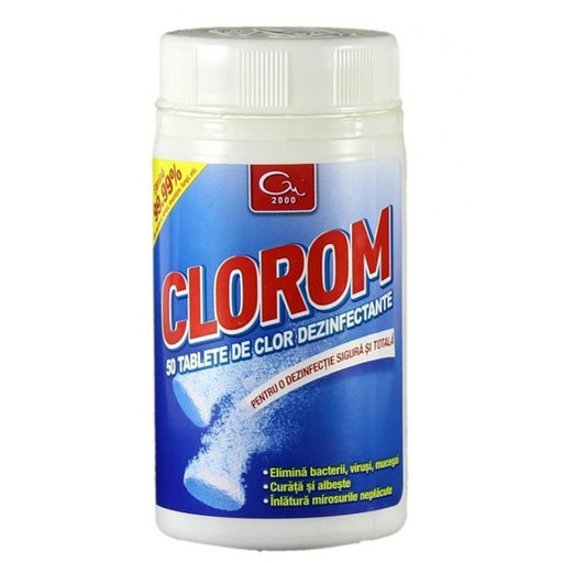 Tablete dezinfectante Clorom 50 tablete