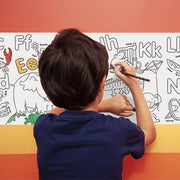 Rolă Hârtie Autoadezivă pentru Colorat Coloring Roll 30 x 198 cm ABC Carioca