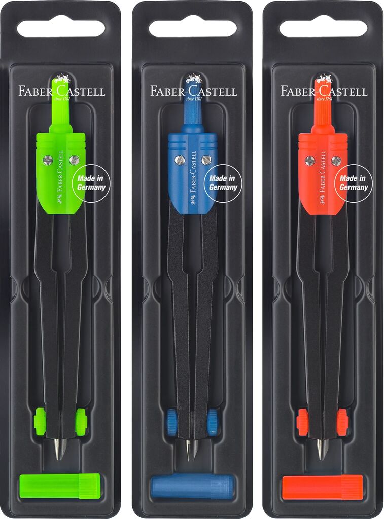 Compas College Mic Culori Diverse Faber-Castell
