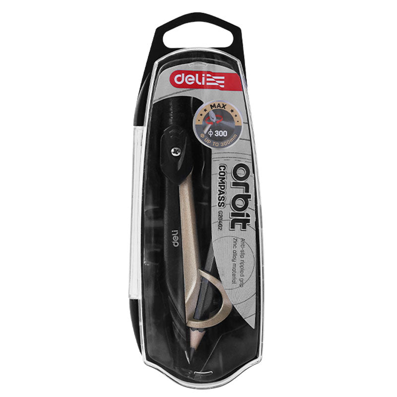 Compas cu Creion Orbit 300 mm Deli