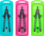 Compas Factory Neon cu Reglare Rapidă 2022 Faber-Castell