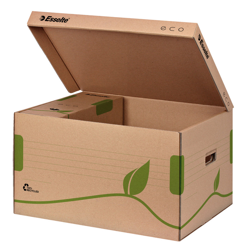 Container de Arhivare Eco cu Capac pentru Cutii 80/100 439x242x345mm - Esselte