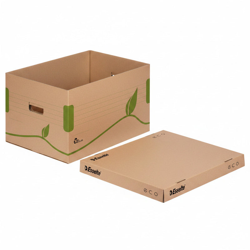 Container de Arhivare Eco cu Capac pentru Cutii 80/100 439x242x345mm - Esselte
