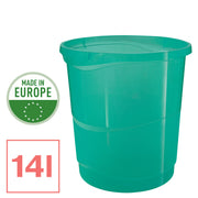 Coș birou Esselte Colour'Breeze verde - imagine detaliu