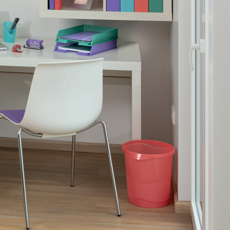 Coș birou Esselte Colour'Breeze verde - imagine detaliu