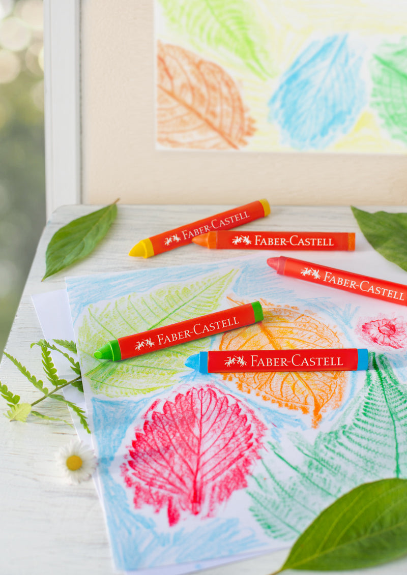 Creioane Cerate Triunghiulare 12 Culori Faber-Castell