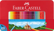 Creioane Colorate 60 Culori Cutie Metal Faber-Castell