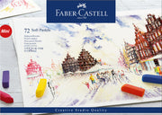 Set Creioane Pastel Soft Mini 72 Culori Faber-Castell
