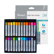 Set Creioane Ulei Pastel Profesionale 24 Culori DMast