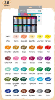 Set Creioane Ulei Pastel Profesionale 36 Culori DMast