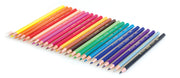 Creioane Colorate Hexagonale 24 Culori/Set Cutie Carton Alpino
