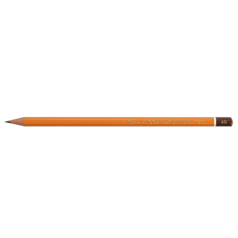 Creion de Desen 2B Lemn de Cedru Galben Koh-i-Noor