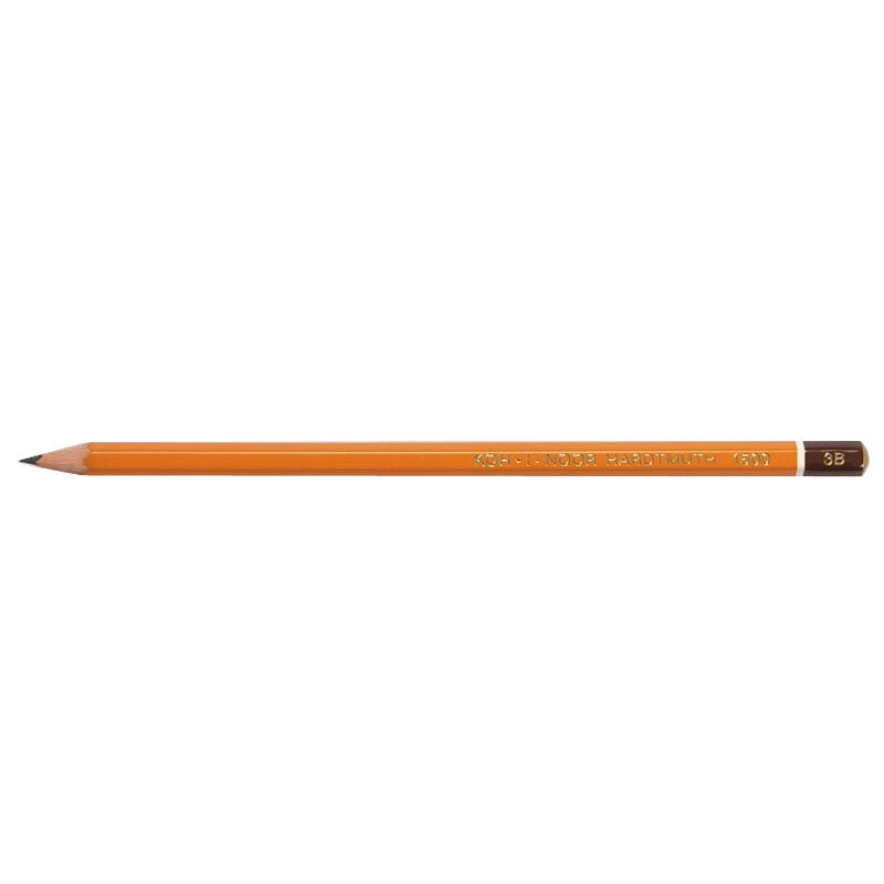 Creion de Desen 3B Lemn de Cedru Galben Koh-i-Noor