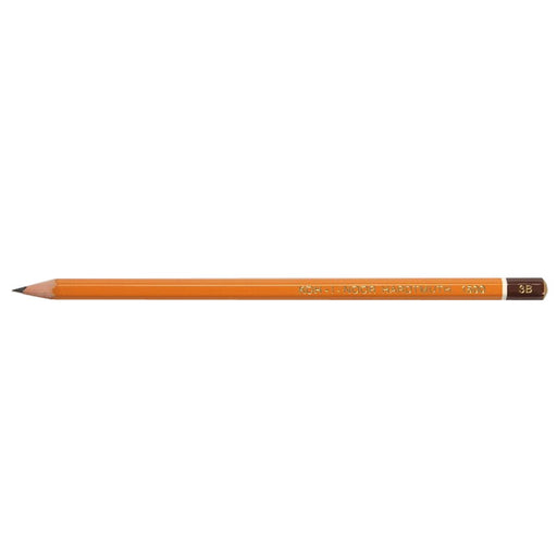 Creion de Desen 3B Lemn de Cedru Galben Koh-i-Noor