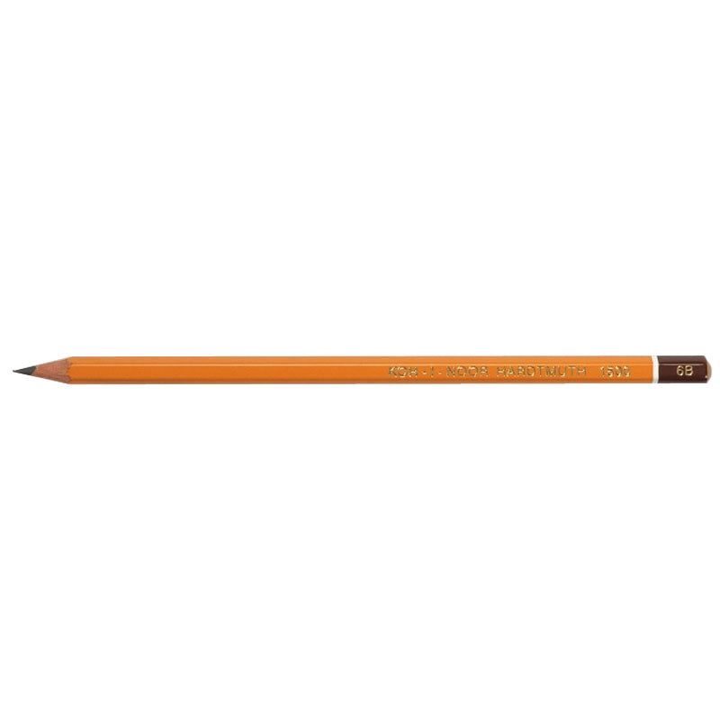 Creion de Desen 6B Lemn de Cedru Galben Koh-i-Noor