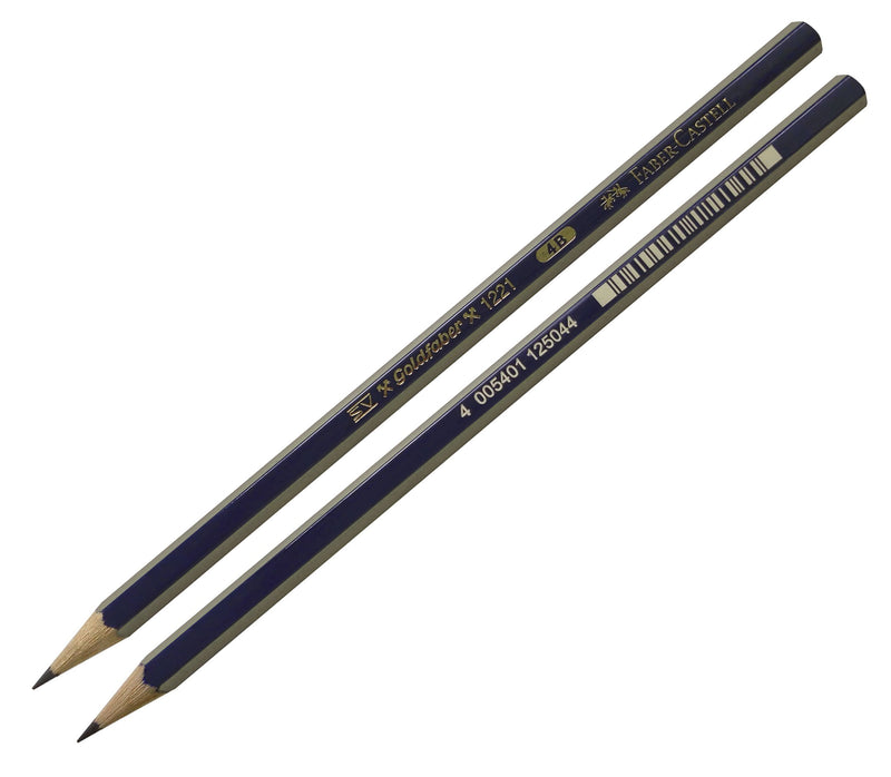 Creion Grafit Goldfaber 1221 4B fără Gumă Faber-Castell