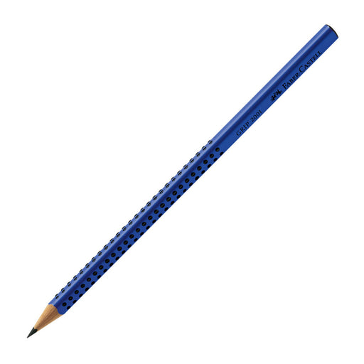 Creion Grafit Grip 2001 B Albastru fără Gumă Faber-Castell