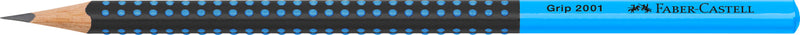 Creion Grafit Grip 2001 B Bicolor Negru-Bleu Faber-Castell