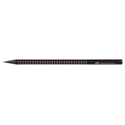 Creion Grafit Grip Sparkle B Midnight Rose Faber-Castell
