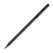 Creion Grafit Grip Sparkle B Midnight Rose Faber-Castell