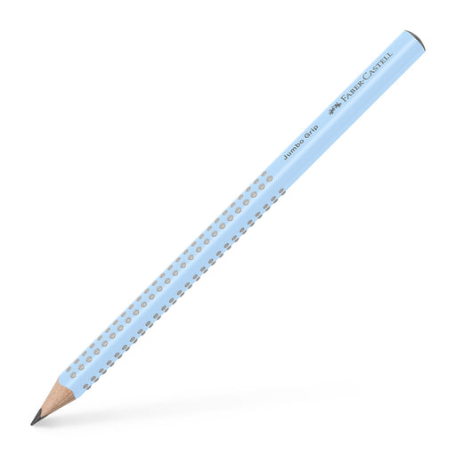 Creion Grafit Jumbo Grip B Bleu Sky Faber-Castell