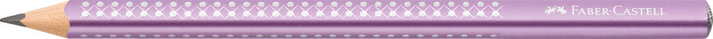 Creion Grafit Sparkle Jumbo B Violet Faber-Castell