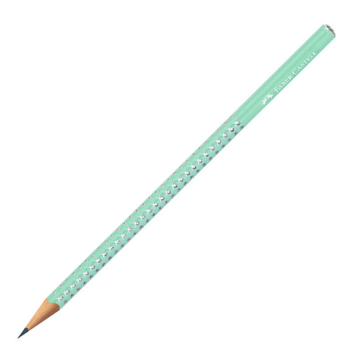 Creion Grafit Sparkle B Menta Faber-Castell