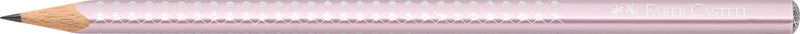 Creion Grafit Sparkle B Rose Metalizat Faber-Castell