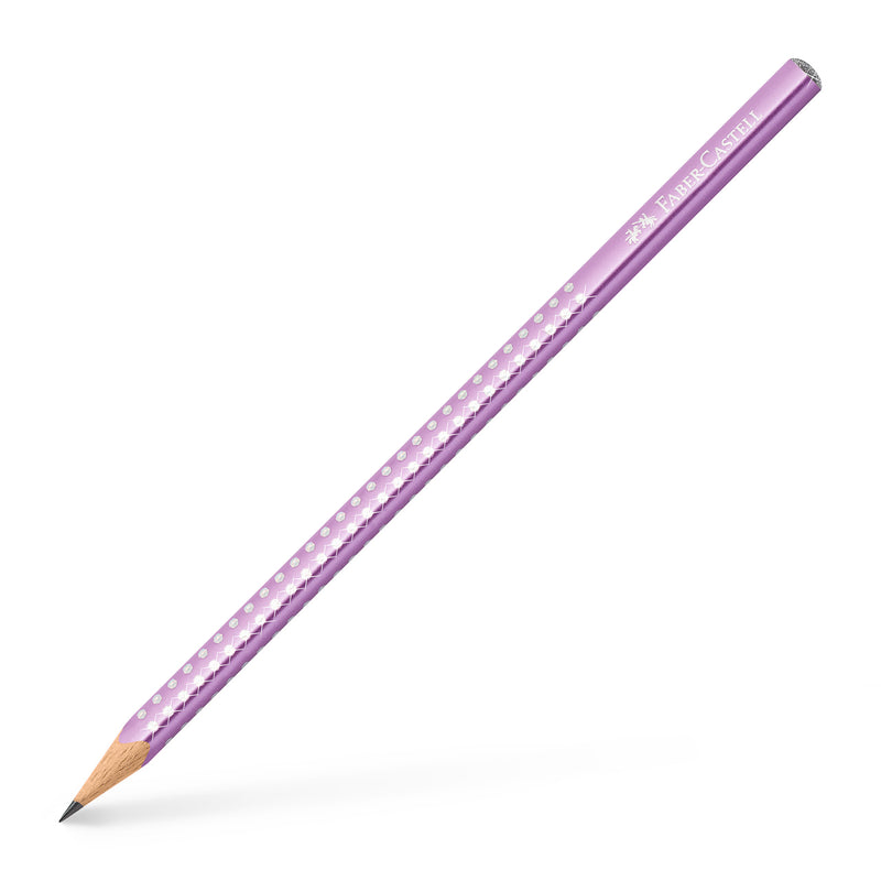 Creion Grafit Sparkle B Violet Metalizat Faber-Castell