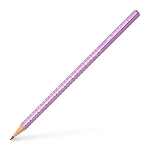 Creion Grafit Sparkle B Violet Metalizat Faber-Castell