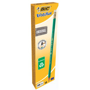 Creion Grafit HB cu Gumă Eco Evolution 655 12 Buc BIC