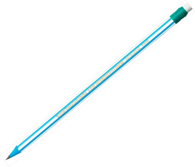 Creion Grafit HB cu Gumă Evolution Stripes 646 12 Buc BIC
