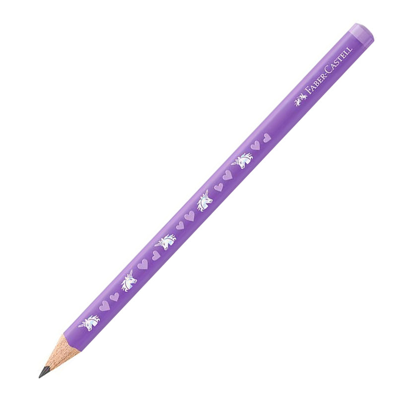 Creion Grafit Jumbo Unicorni HB fără Gumă Faber-Castell