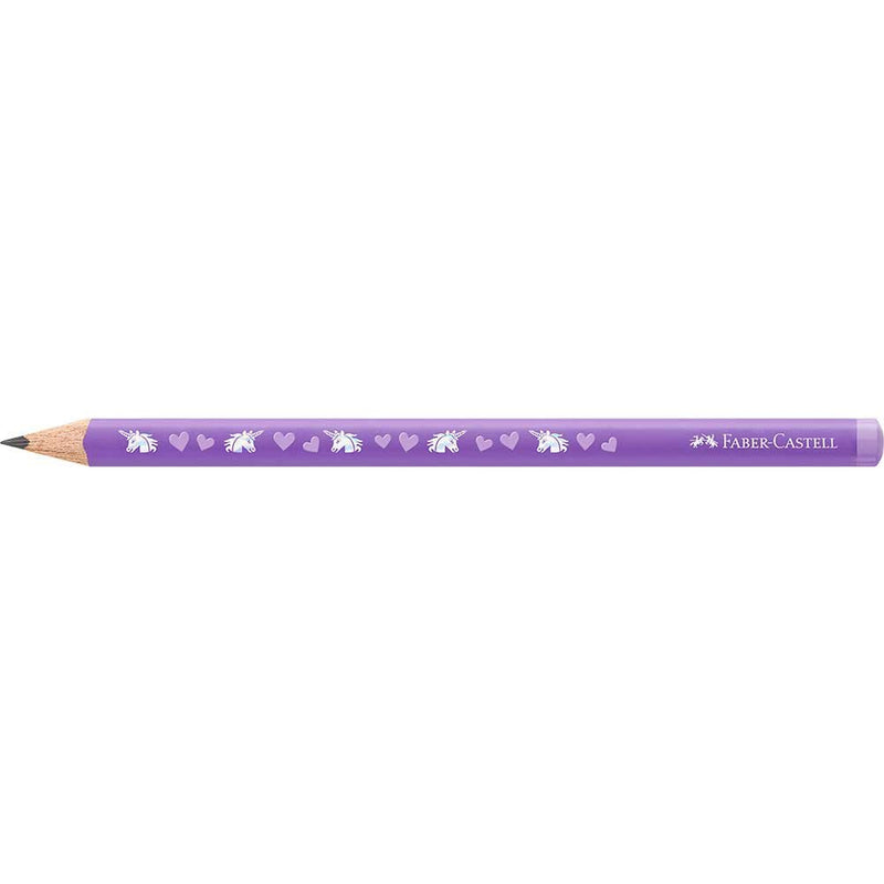 Creion Grafit Jumbo Unicorni HB fără Gumă Faber-Castell