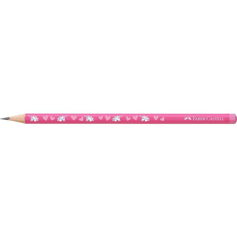 Creion Grafit Unicorni HB fără Gumă Faber-Castell