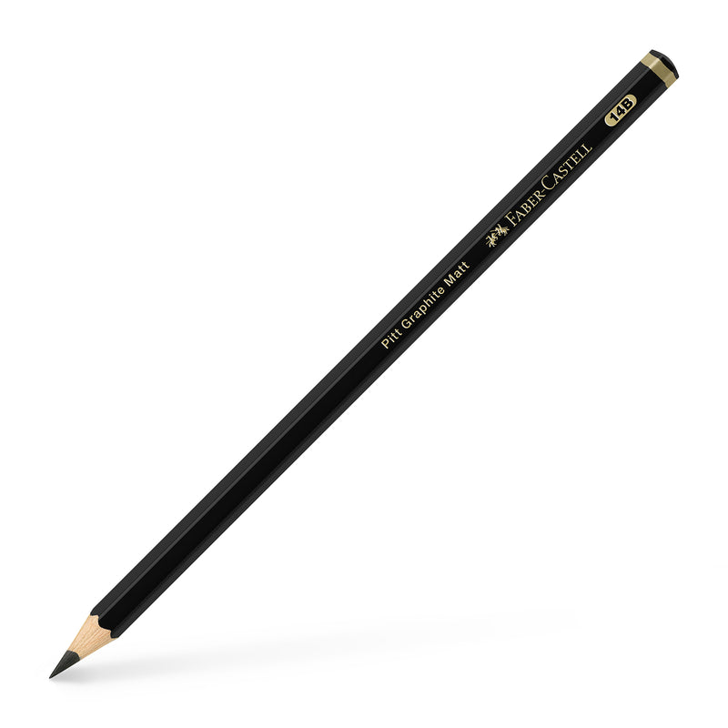 Creion Grafit Mat Pitt 14B Faber-Castell