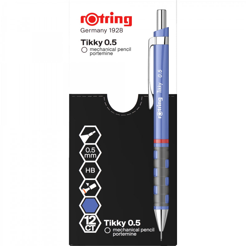 Creion Mecanic Tikky 3 0,5 mm Albastru Iris Rotring