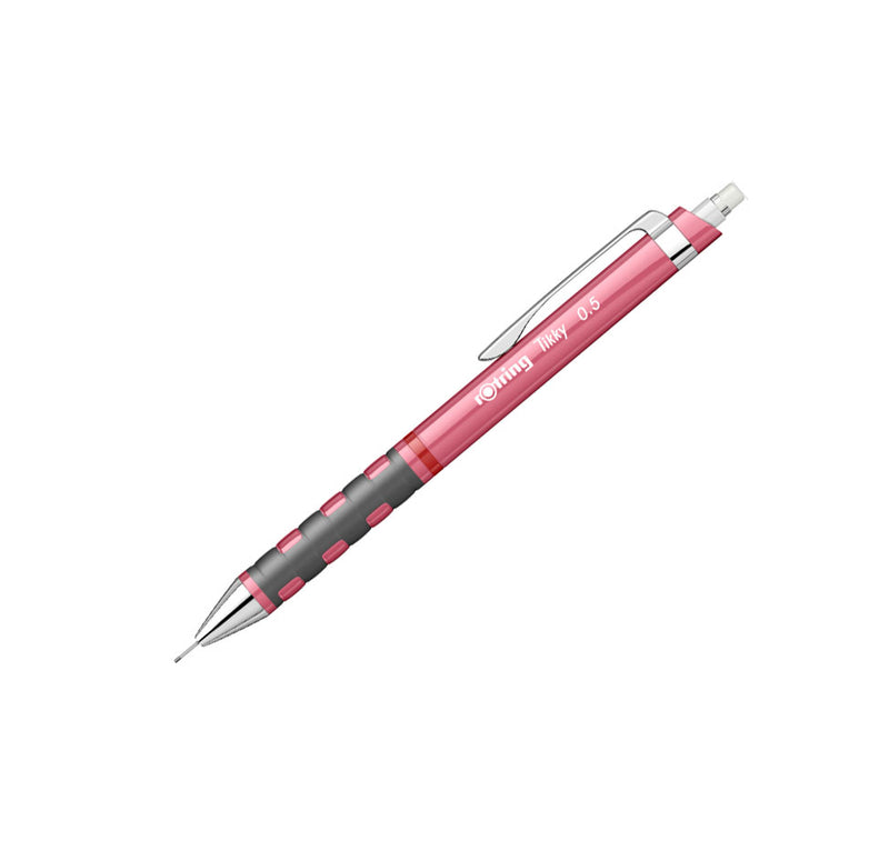 Creion Mecanic Tikky 3 0,5 mm Roz Sidefat Rotring