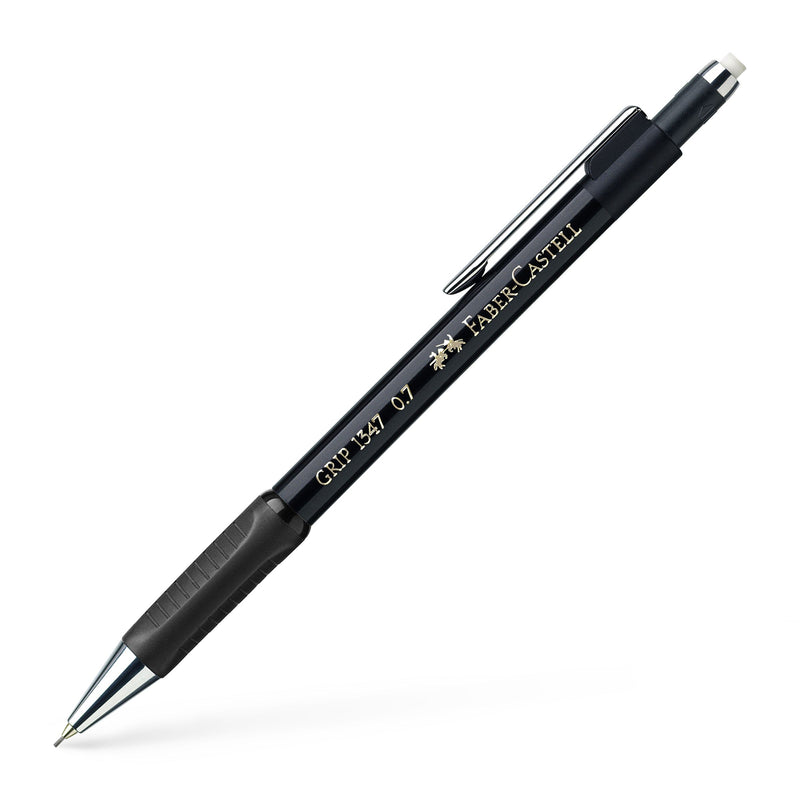 Creion Mecanic Grip 1347 0,7 mm Faber-Castell Negru