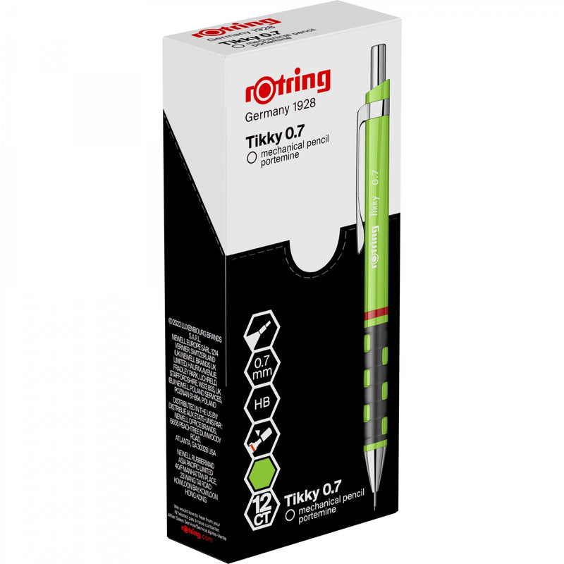 Creion Mecanic Tikky 3 0,7 mm Verde Deschis Rotring