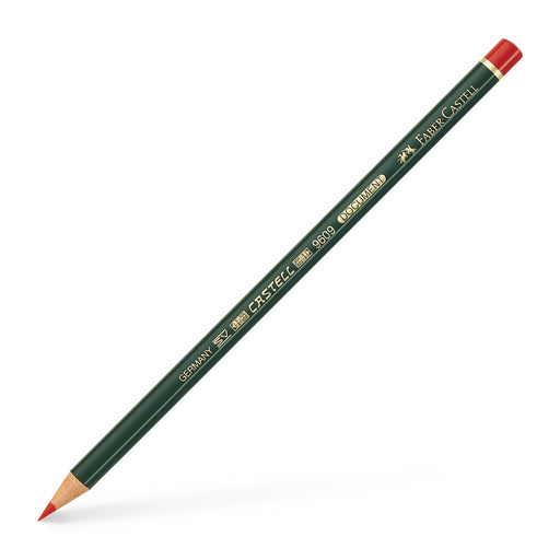 Creion Permanent Roșu Castell Document 9609 Faber-Castell