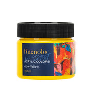 Culoare Acrilică Galben 100 ml Deli