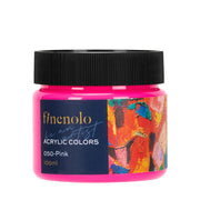 Culori Acrilice 100 ml Roz Finenolo Deli